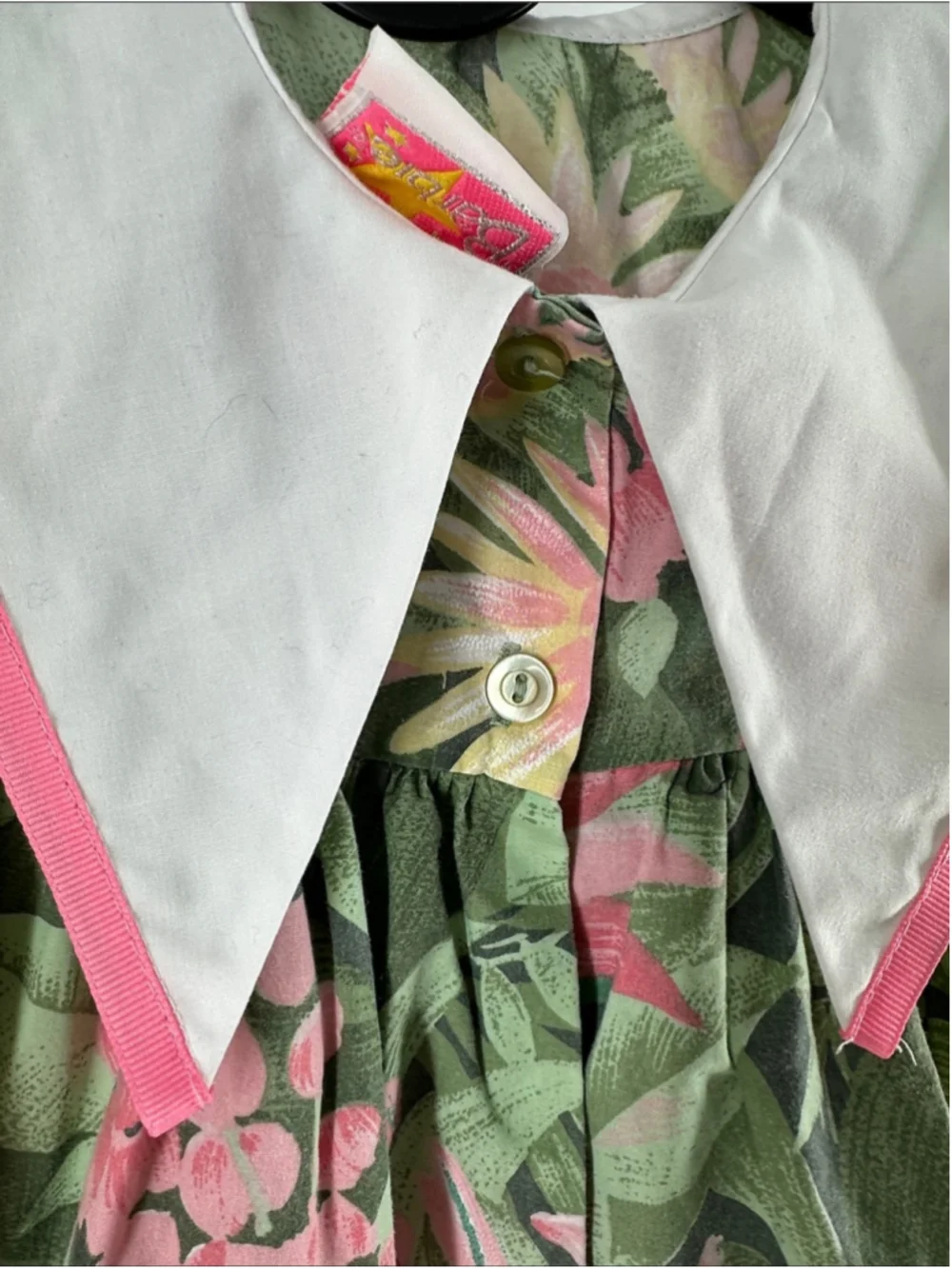Barbie vintage girls dress 1992 floral Barbie doll Mattel sz 3-4 years